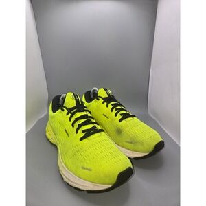 Brooks Ghost 13 Women's Size 11.5 Running Shoes‎ Yellow Black Fluorescent Lime